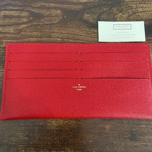 Louis Vuitton Felice Red Insert